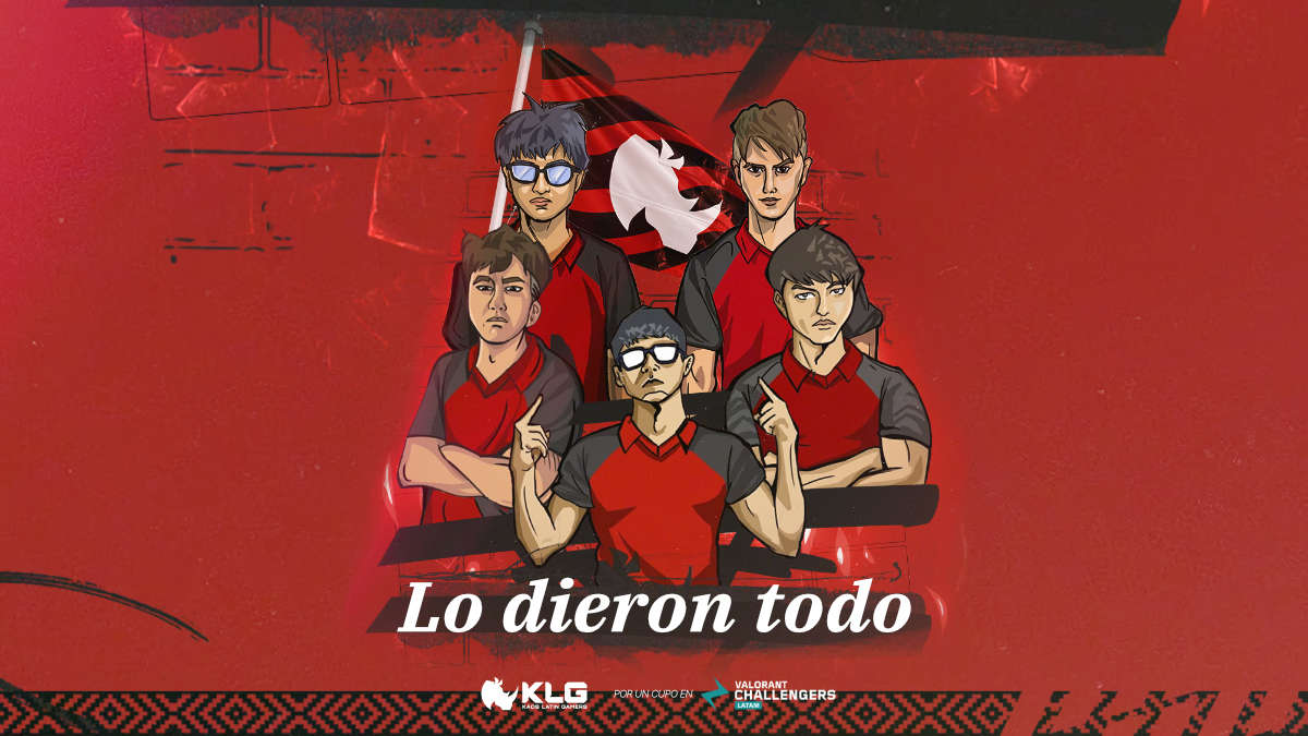 Equipo Valorant KLG - Kaos Latin Gamers - Lo dieron todo por un cupo en Valorant Challengers LATAM 2025