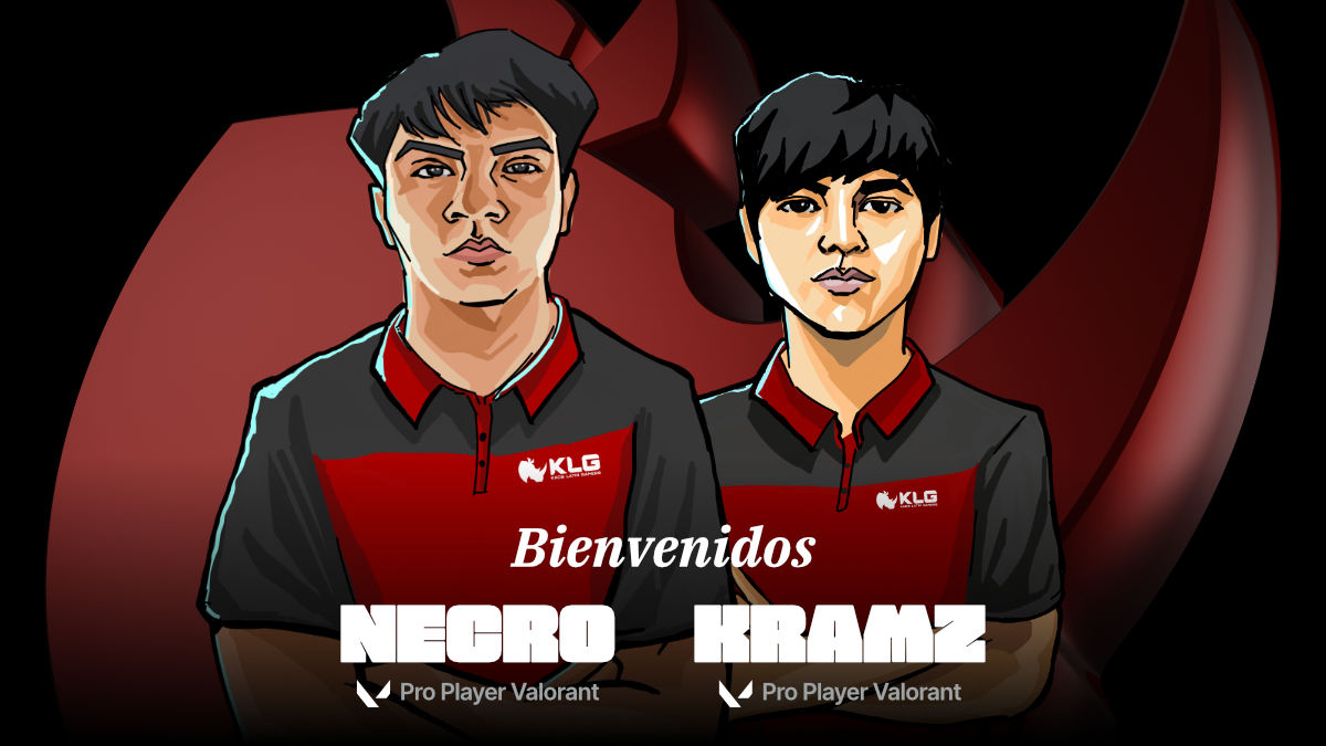 Necro y Kramz, nuevos Pro Players del Equipo de Valorant de Kaos Latin Gamers