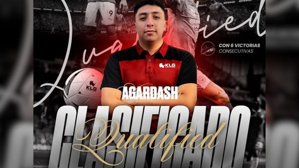 Agardash jugador de Kaos Latin Gamers KLG clasificado al FC Pro 26 Open Global Qualifier