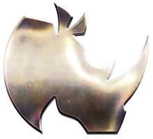 Kaos Latin Gamers logo metalico El Olimpo Valorant